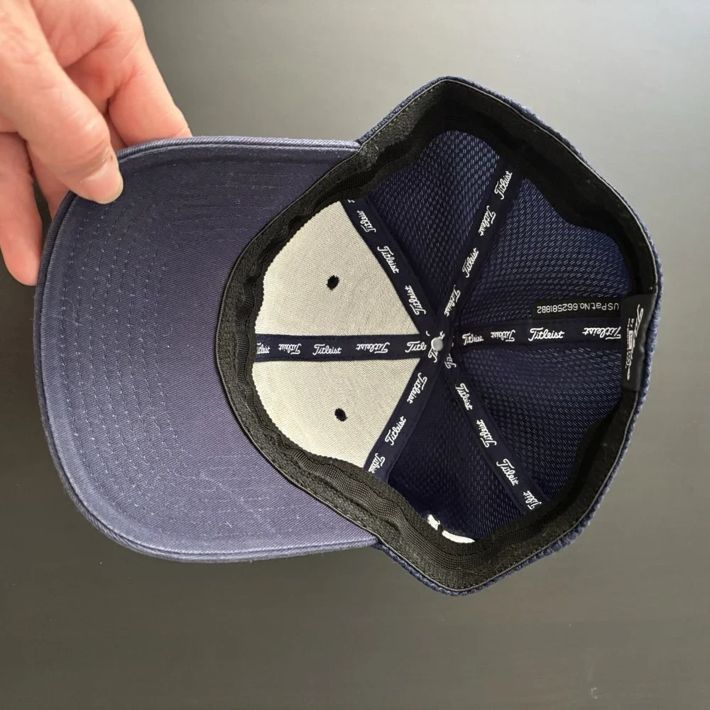 Titleist Footjoy Pro V1‎ Flex Fit Golf Hat by New Era M-L OSFM
